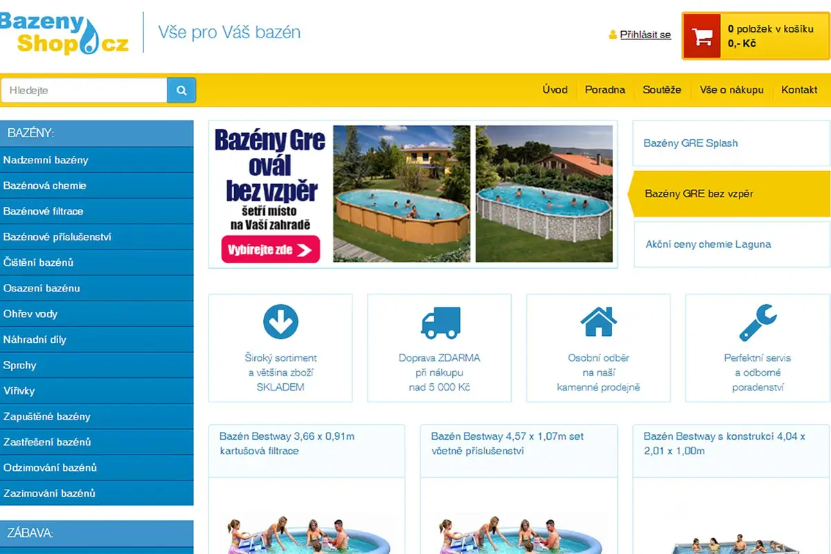 BazenyShop.cz